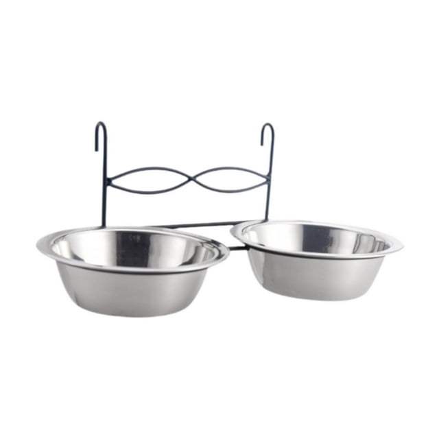 Tazón de gato Bailera de alimentos Puppy Bowl Portable Dog Cajón Agua Container de comida para perros pequeños y medianos Cachorros de perros medianos
