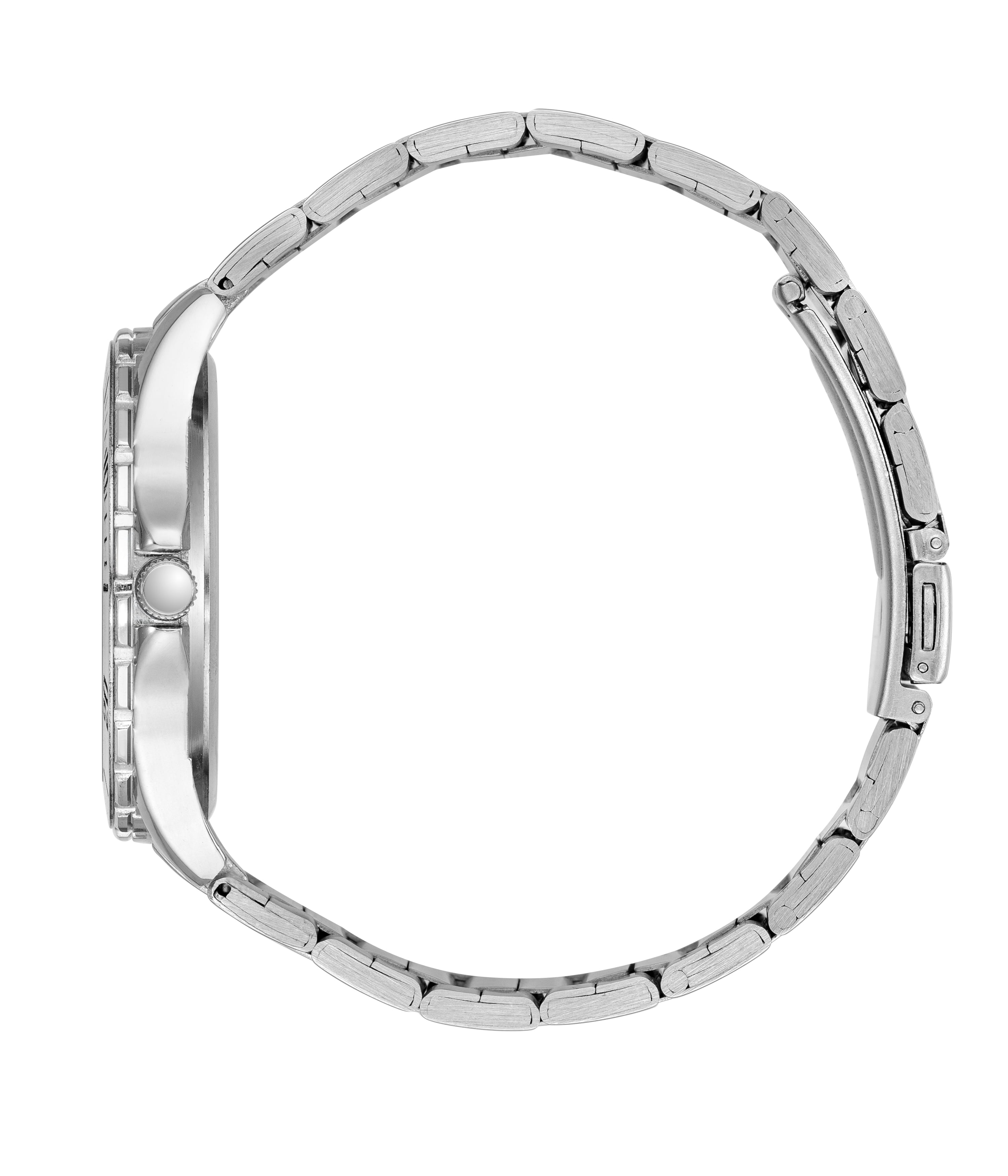 George Men's Black Bracelet Wristwatch