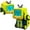 Green, variant on Construction Toys, Construction 11.5" Power Haulers Cement Mixer, Realistic Lights & Sounds, Motion Drive Technology, Working Features, and Interactive Play for Ages 3+