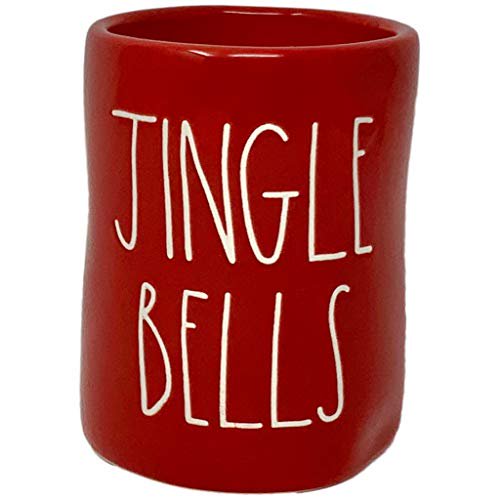 Rae Dunn Red Christmas Small Pillar Candle Beautiful Red Rae Dunn