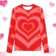 thumbnail image 5 of Blusas y camisas de manga larga con cuello redondo Camisas con estampados de manga larga Cuello redondo lindo Blusas casuales elegantes Ropa Camisas de cuello redondo Niña Top de poliéster, 5 of 5