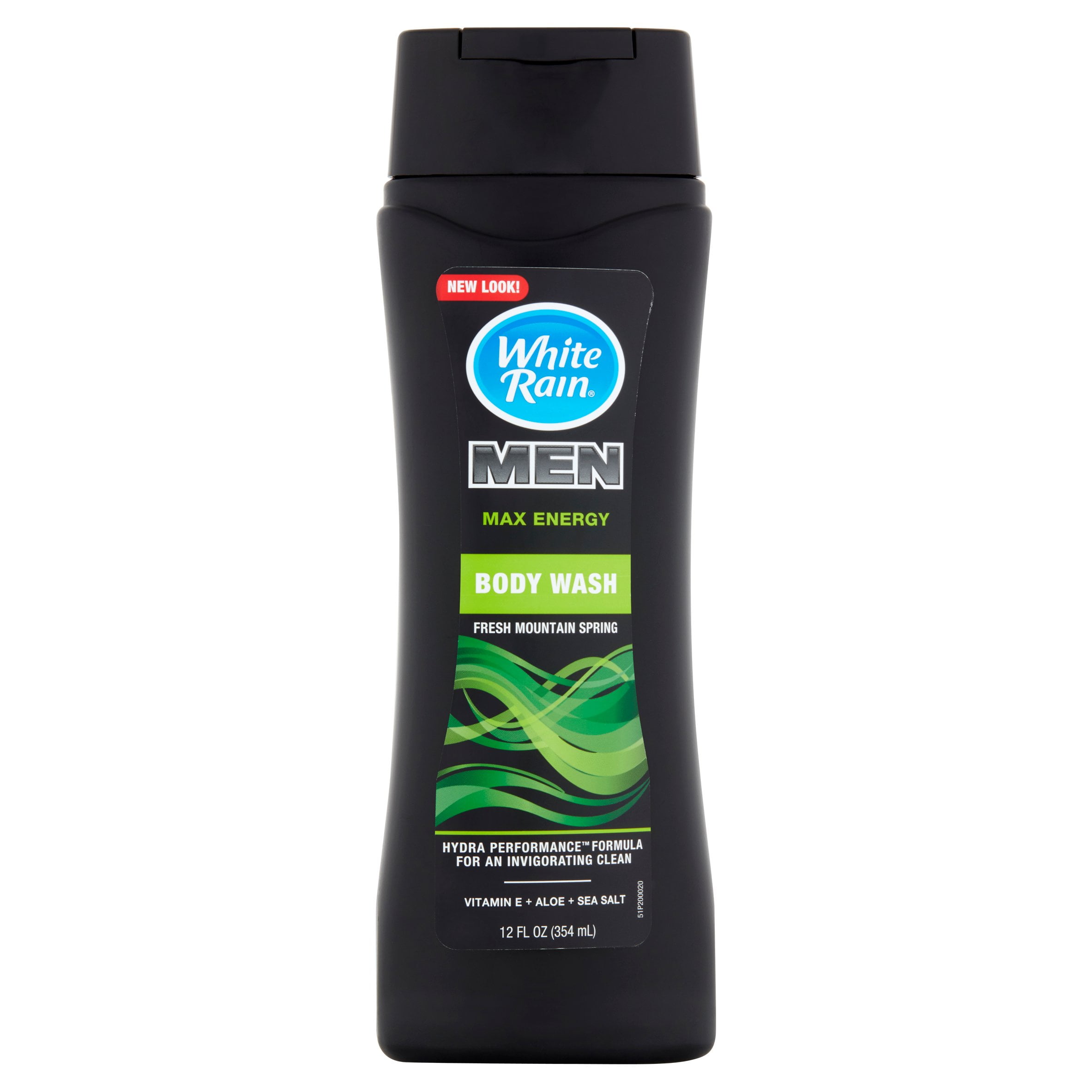 White Rain Men Fresh Mountain Spring Body Wash, 12 fl oz