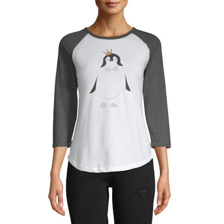 EV1 from Ellen DeGeneres Penguin Prince Baseball T-Shirt Women's