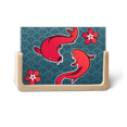 thumbnail image 1 of Red Fish Japan Chinese Lucky Photo Wooden Photo Frame Tabletop Display, 1 of 3