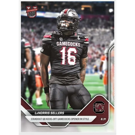 NCAA 2025 Bowman U Now Football  LaNorris Sellers #4