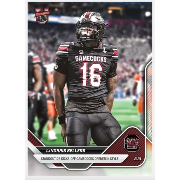 NCAA 2025 Bowman U Now Football LaNorris Sellers #4