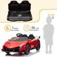 thumbnail image 4 of 12V Kids Ride on Sports Cars with Remote Control, Battery Powered Electric Ride on Toys Cars for Boys Girls 3-6 Years Old, 4 of 4