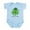 Sky Blue, variant on CafePress - Wee Bit O' Irish Infant Bodysuit - Baby Light Bodysuit, Size Newborn - 24 Months