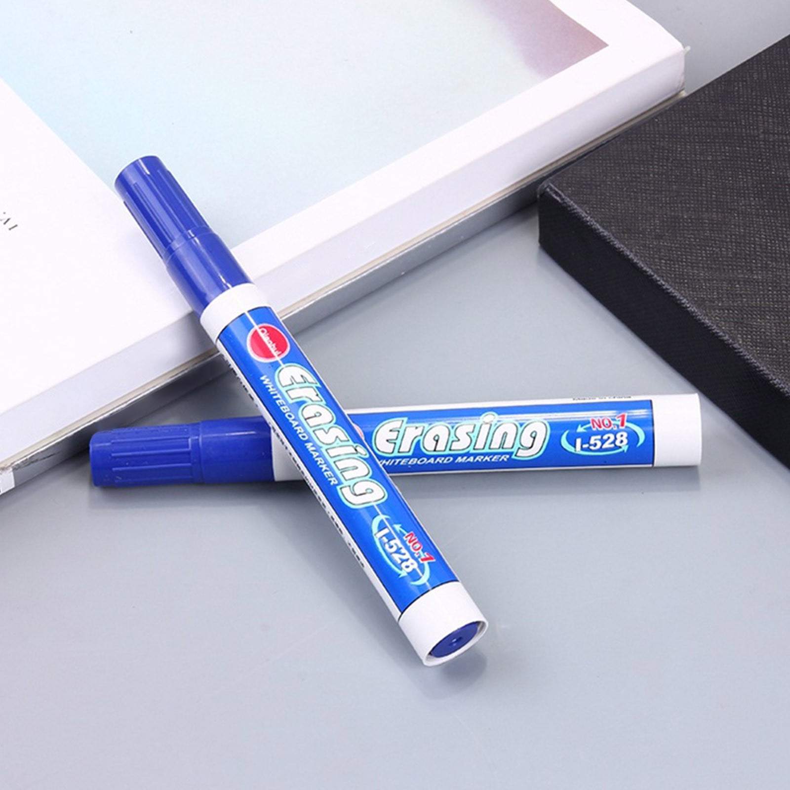 10pcs/Box Erasable Whiteboard Markers Set,2.0 Nib,Large Capacity,Fillable  Ink,Non-Toxic Office Conference Teaching Stationery - AliExpress