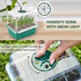 thumbnail image 4 of New 5pcs Mini Plant Greenhouse Kit, With Full Spectrum Solar Light, Indoor Greenhouse Grow Box With Lid And Vents, 4 of 5
