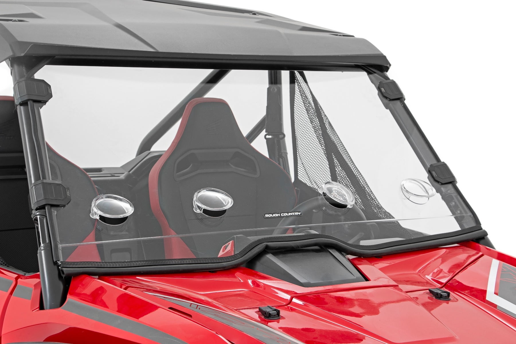 Rough Country For Honda Talon Scratch Resistant Half Windshield 2019-2020