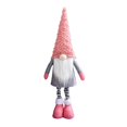 thumbnail image 1 of Muñeco de peluche navideño YUANXCMXG sin rostro con patas retráctiles y sombrero largo 60x19cm, 1 of 5