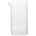 thumbnail image 4 of Glass Coffee Press Replacement Cup Sturdy Glass Kettle For Tea Brewing Easy To Clean Coffee Press Cup For Kitchen Or Office Use, 4 of 5