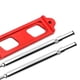 thumbnail image 3 of Kit de de batería , soporte de batería, soporte de varilla de sujeción, varilla de sujeción de aleación de aluminio, ajuste modificado Rojo Soledad Titular de amarre, 3 of 3
