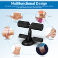 thumbnail image 3 of HOMEMAXS Sit Up Bar Foot Holder 1 Set Suction Cups Abdominal Muscle Trainer for Abs Exercise Equipment and Assistant Device, 3 of 8