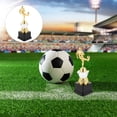 thumbnail image 3 of Premio Trofeo Dorado: Trofeo de Campeonato de Fútbol de 9.43'' - Recuerdo de Fútbol Juvenil - Copa Dorada de Plástico para Fiestas Infantiles, Premios Deportivos y Celebraciones de Equipos, 3 of 5
