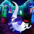 thumbnail image 1 of Costway 6 FT Halloween Inflatable Hand Hold the Ghost with Built-in LED & Air Blower, 1 of 9