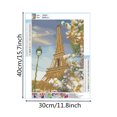 thumbnail image 2 of 5D DIY Rhinestone Pasted Embroidery Cross Stitch Home Decor, 2 of 7