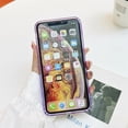 thumbnail image 6 of for iPhone Xs Case, iPhone X Case Cute Clear Bling Crystal Diamond Phone Case, with Sparkle Camera Len Protector Soft TPU Cover Case for Women Girls, Blue, 6 of 7