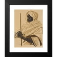 thumbnail image 2 of Alexander Evgenievich Yakovlev 19x24 Black Modern Framed Museum Art Print Titled - Aim Gabo, Sultan De Birao (1925), 2 of 5