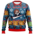 thumbnail image 3 of Suéter navideño feo de Chucky de Good Guys 2025, nuevo jersey de cuello redondo con estampado 3D de moda callejera de otoño e invierno, 3 of 4