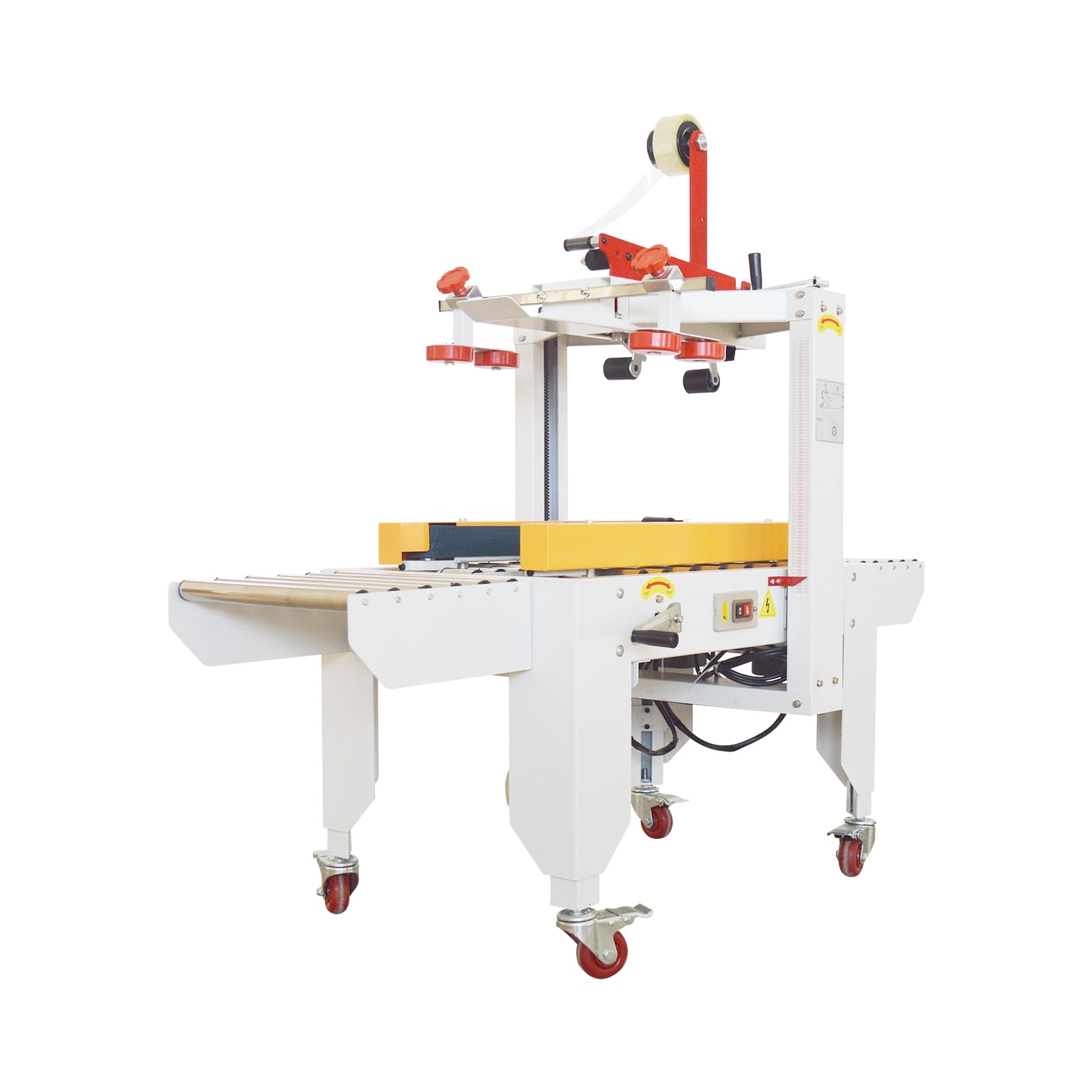 Box Sealing Machine Full Automatic Adhesive Tape Left-Right Drive Commericial 110V