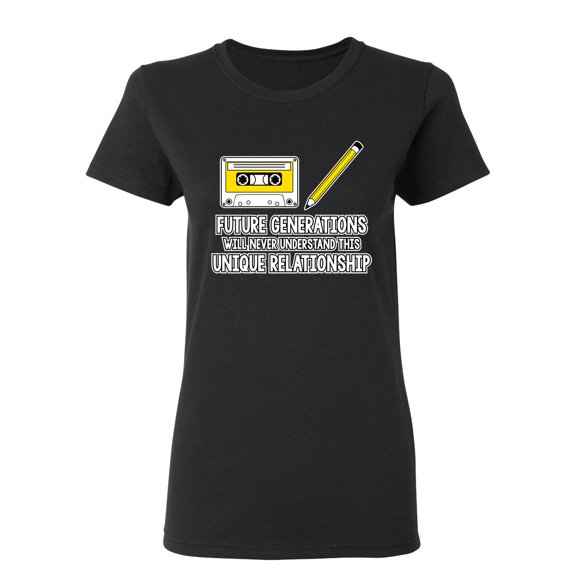 Future Generations Will Never Understand This Unique Relationship Sarcastic Novelty Gift Idea Adult Humor Funny Women's Casual Tees