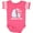 Football Pink and White, variant on Inktastic Our First Mothers Day with Polar Bears Boys or Girls Baby Bodysuit
