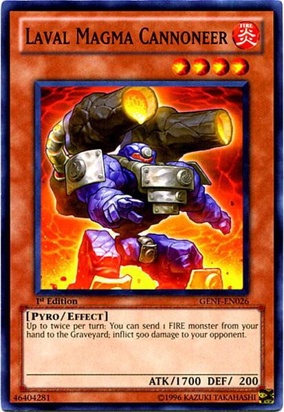 pic Cannoneer Ladder yugioh generation force laval s magma cannoneer genf en026 walmart com