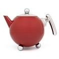 thumbnail image 1 of Bredemeijer Bella Ronde 41oz Teapot | Red, 1 of 3