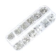 thumbnail image 4 of Seitruly Nail Pixie Beads Crystal Rhinestones Professional Delicate DIY Supplies Llamativo accesorio de pedicura negro 20000pcs Type2 NO2, 4 of 6