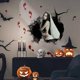 thumbnail image 2 of Calcomanías de pared para piso de Halloween en 3D, calcomanías de pared de Halloween de mujer encarcelada, calcomanías de pared de Halloween extraíbles, 2 of 5