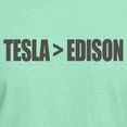 thumbnail image 3 of CafePress - Tesla Edison T Shirt - Men's Classic Graphic Cotton T-Shirt, 3 of 4