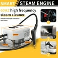 thumbnail image 5 of Household High Pressure High Temp Handheld Steam Cleaner with LCD Display Adjustable Switch, 40.58oz Tank, for Kitchen, Sofa, Carpet, Ideal Easter Gift, 5 of 16