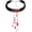 A, variant on Bleeding Faux- Necklace for Women - Dripping Vampire Choker Necklace - Spooky Faux- Necklace for Halloween Party