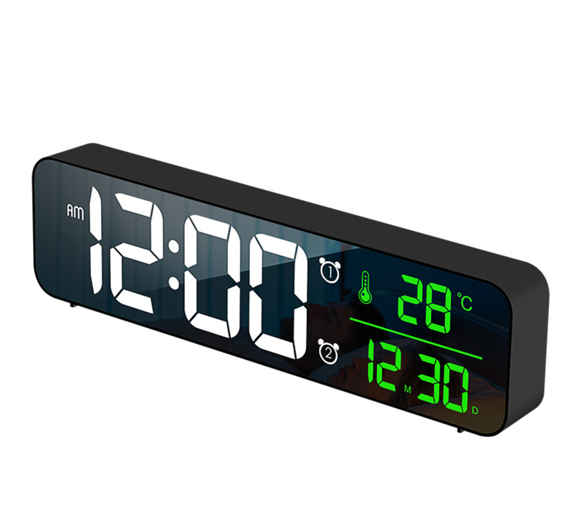 Super Loud Alarm Clock for Heavy Sleeper Adults,72120db Volume