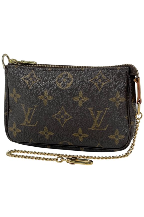 Pre-Owned Louis Vuitton Mini Pochette Accessoires Makeup Cosmetics Accessory Pouch Monogram...