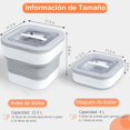 thumbnail image 2 of Contenedor Hermética de Almacenamiento de Comida para Perros, Caja de Almacenamiento de Alimentos para Mascotas Hermético Plegable con Taza Medidora, Contenedores para Alimentos Perro, 2 of 4