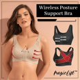 thumbnail image 2 of HSHDLDF 2Pcs Semibras for Older Women Front Closure,Goldies Bra for Seniors Front Closure Back Support, 2 of 7
