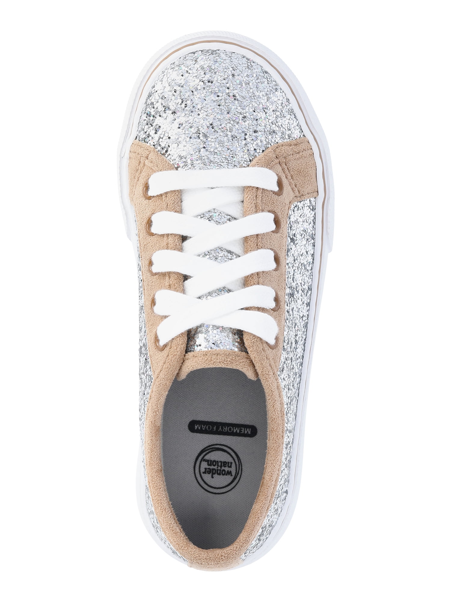 Wonder Nation Little & Big Girls Casual Skate Sneakers