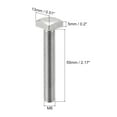 thumbnail image 2 of Square Head Bolt, 2 Pack M8x55mm 304 Stainless Steel Grade C Square Screws, 2 of 5