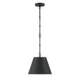 thumbnail image 3 of Savoy House 7-131-1-89 Alden 1 Light Black Pendant (19" W x 13"H), 3 of 4