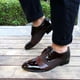 thumbnail image 5 of Zapatos de negocios para hombre, zapatos Oxford informales a la moda, zapatos puntiagudos con cordones Wmkox8yii  123q2212, 5 of 5