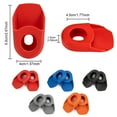 thumbnail image 4 of Pack de 2 protectores de brazo de manivela de bicicleta Eigraketly gorra de silicona elástica Negro, 4 of 6