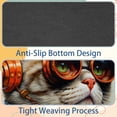 thumbnail image 4 of Cat 8.3x9.8 Inch Square Non-Slip Rubber Bottom Mouse Pad, Desk Pad, Desk Mat - Printed Design for Office and Gaming, 4 of 6
