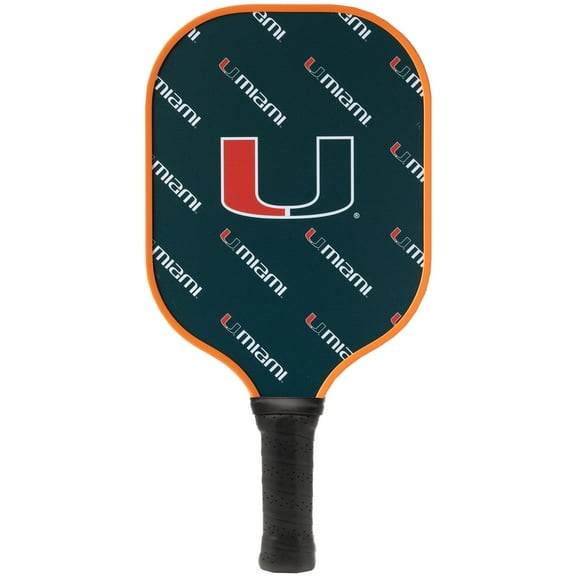 Miami Hurricanes Team Pickleball Paddle