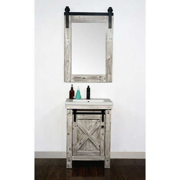 Barn Door Vanity