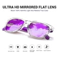 thumbnail image 2 of Gafas de sol COLOSSEIN para mujer con montura cuadrada clásica, 2 of 6