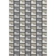 thumbnail image 2 of Addison Rugs Mayfield Premium Machine Washable Transitional Geometric Ivory Rectangle Rug, 9' x 12', 2 of 6