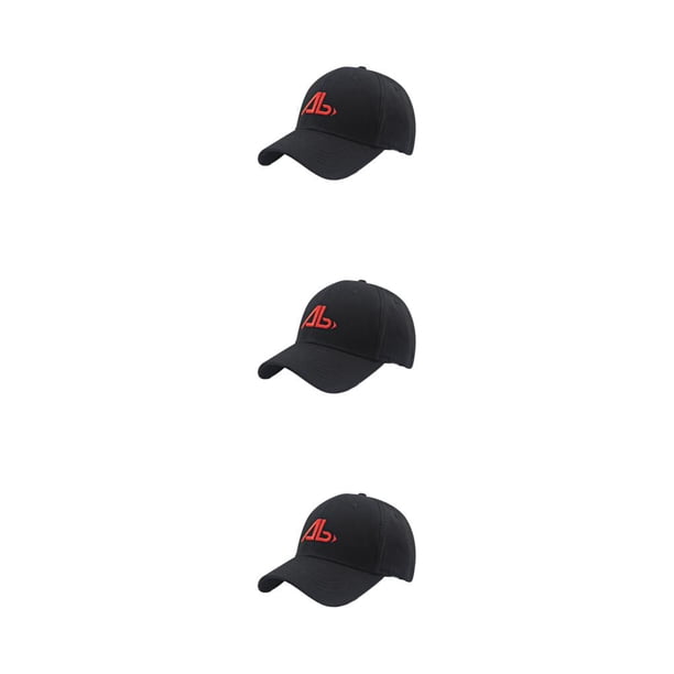 Gorra de béisbol Minnieouse Tapa dura de poliéster Etiqueta roja negra Talla única